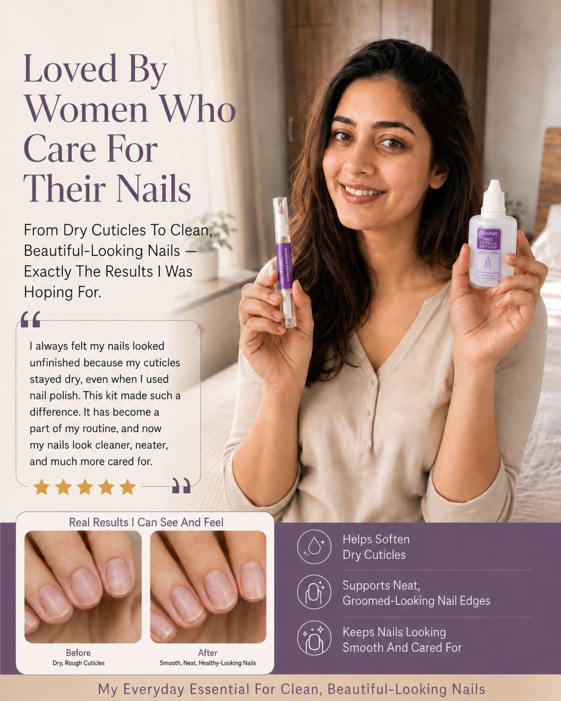 Cuticle Care Kit | Novren Nail Ritual for Hands & Feet