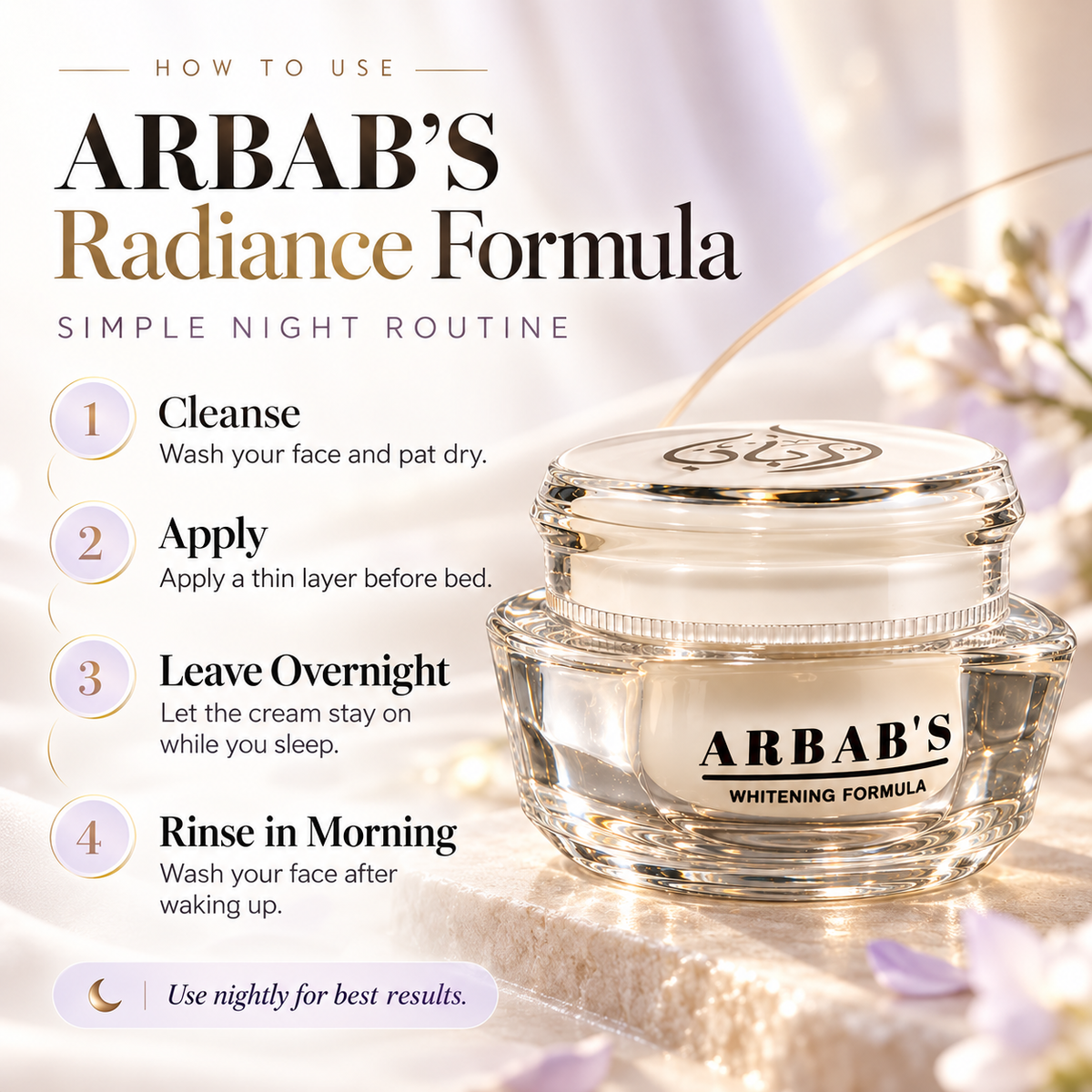 Arbab's Radiance Formula - Premium Skin Whitening Cream