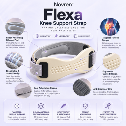 Novren Flexa Knee Support Strap