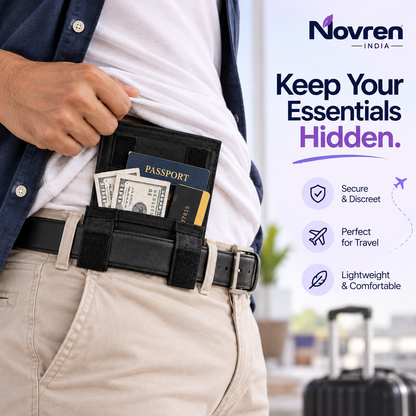 Hidden Travel Wallet | Novren India